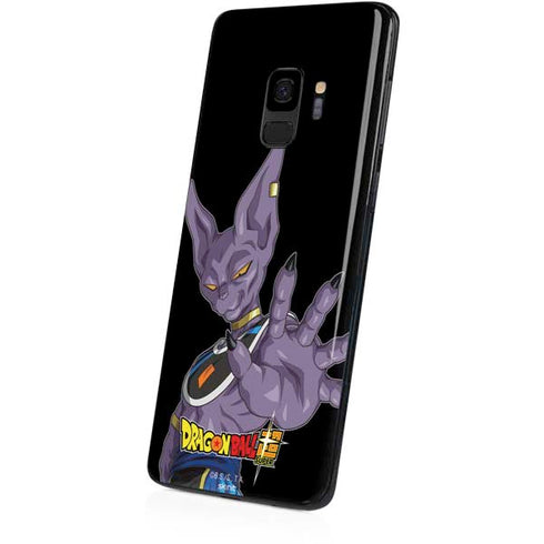 Dragon Ball Super Beerus Portrait Galaxy S9 Skin